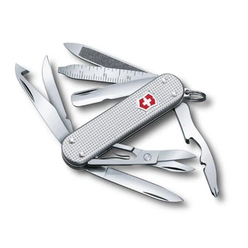 Швейцарський складаний ніж 58мм Victorinox MINICHAMP ALOX 0.6381.26