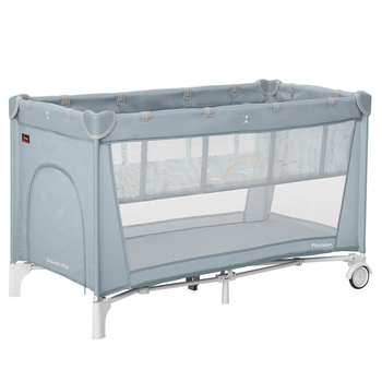 Манеж дитячий ігровий CARRELLO Piccolo+ CRL-18102 Ash Grey Сірий
