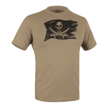 Футболка з малюнком P1G Jolly Roger Tan 499 3XL (UA281-29891-TN-JR)