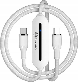 Роутер GlocalMe Unicord Cable Mobile Wifi Hotspot 4G LTE White (4897061030574)