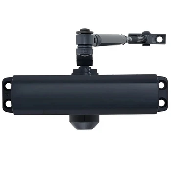 Автоматичний дверний дотягувач RYOBI 9903 STD ARM Grey Anthracite для міжкімнатних та вхідних дверей зі стандартною тягою та регулюванням швидкості закривання (99-00012853)