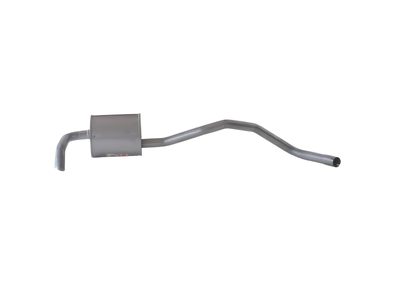 Глушник Рено Меган, Сценік (Renault Megane, Scenic) 02-10 (280-813) Bosal 21.296 алюминизированный