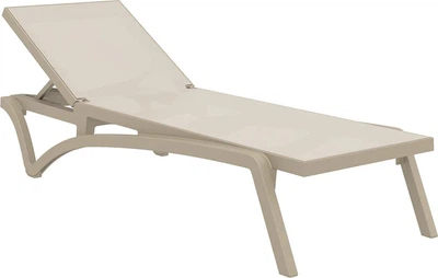 Шезлонг полипропиленовый Siesta Pacific Taupe Taupe