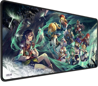 Игровая поверхность (Коврик для мышки) SHLab Genshin Impact SHM-726 (90х40 см) (40049)