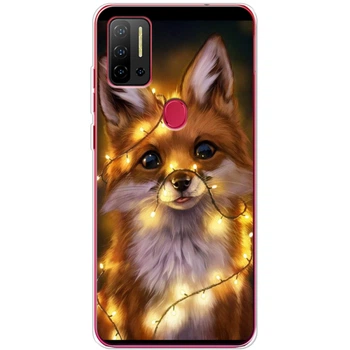 Силиконовый чехол BoxFace Ulefone Note 11P Різдвяна лисичка (59772-up2399)