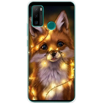 Силиконовый чехол BoxFace Ulefone Note 10P Різдвяна лисичка (59781-up2399)