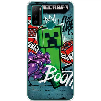 Силиконовый чехол BoxFace Ulefone Note 10P Minecraft Graffiti (59781-up2542)