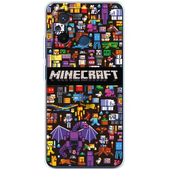 Силіконовий чохол BoxFace Xiaomi Redmi 12C Minecraft Mobbery (45941-up2539)