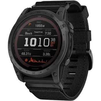Смарт-часы Garmin Tactix 7 – Pro Ballistics Edition S. Powered T. Watch w. Applied B. and Nylon Band (010-02704-20/21)