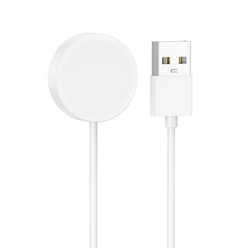 Бездротовий зарядний пристрій для смарт-годинника BOROFONE BD12 Smart sports watch charging cable White (6941991120626)