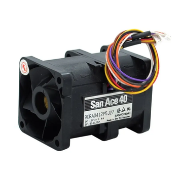 Вентилятор для сервера Sanyo San Ace 40, 9CRA0412P5J27 DC 12В 1.4А, Cooler
