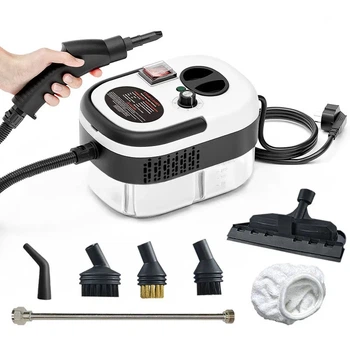 Пароочиститель Stream Cleaner SC-002 с 7 насадками 1.2L 2500W White (3_06311)
