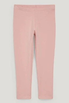 Легінси H&M 270674886_pink 140 Світло-рожеві