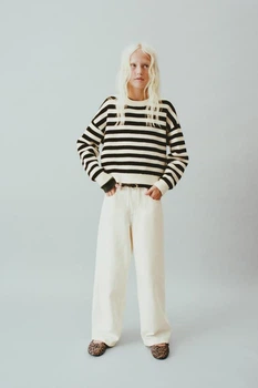 Джинси Zara пд10871 білі 140