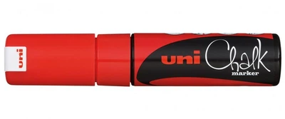 Маркер крейдяний Uni Posca 8мм червоний (PWE-8K RED)