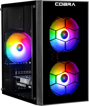 Компьютер COBRA Gaming I14F.16.H1S4.36.17226 -- Intel Core i5 10400F / H470M / Apacer NOX RAM 16ГБ DDR4-3200/ HDD 1ТБ + SSD 480ГБ / MSI VENTUS 2X OC GeForce RTX 3060 8ГБ / AeroCool Hexform-G / AeroCool 600W