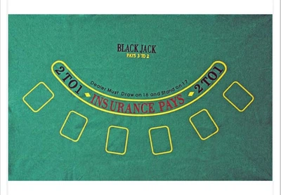 Полотно для Black Jack 90х55 см