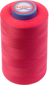 Швейные нитки MAXIMA 40/2 Ярко-розовый (009) 4114,8 м