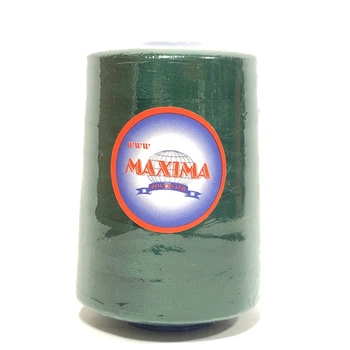 Швейные нитки MAXIMA 20/2 Зеленый (082) 3657 м