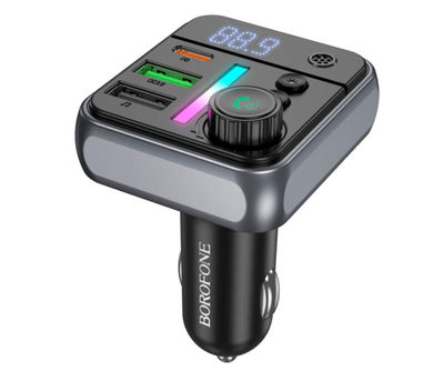FM-модулятор Borofone BC50, Black, Box