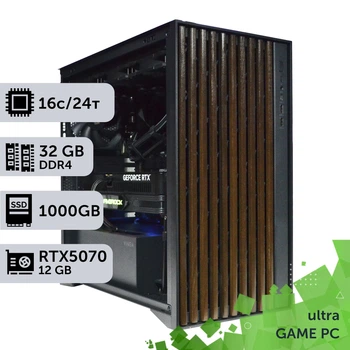Ігровий комп'ютер GamePC Ultra #470 Core i7 13700F/32 GB/SSD 1TB/GeForce RTX 5070 12GB збірка для кіберспорту сучасних ігор стриму