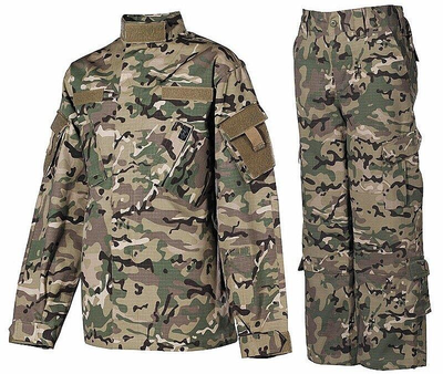 Костюм военная форма MFH тактический полевой US ACU Rip-stop Multicam (Мультикам) XL