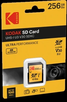 Карта пам'яті Kodak micro SD 256 Gb U3 A1 class 10