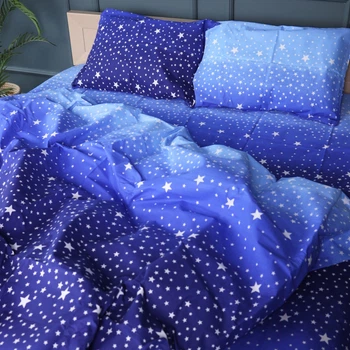 Комплект постільної білизни MirSon Євро 200х220 см 17-0432 -1 Milky Way Бязь (2200008485290)