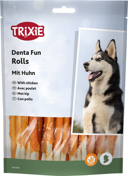 Лакомства для собак Trixie 31378 DENTAfun Палочка для чистки зубов с курицей 30 шт 240 г (4011905313788)