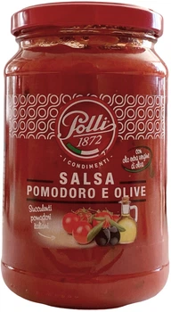 Соус Salsa POLLI Pomodoro e olive 350 г (8001310003035)