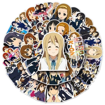 Набор стикеров наклейки К-Он! 50 штук K-On!