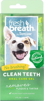 TropiClean ТропиКлин Fresh Breath гель для ухода за ротовой полостью, 118 мл