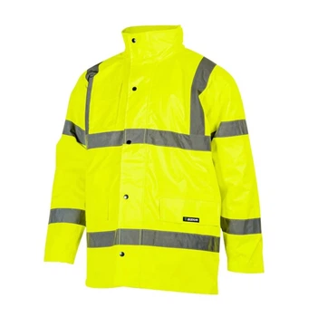 Рабочая куртка-парка Sizam IPSWICH (XXXL, желтый) утеплена со световозвращающими лентами (25361)