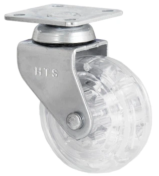 Меблевий ролик HTS 325 з майданчиком d=50 мм, h=69 мм (до 38 кг)