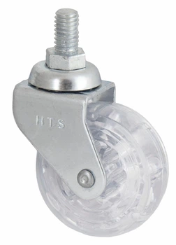 Меблевий ролик HTS 326 зі штифтом М10, d=50 мм, h=70 мм (до 38 кг)