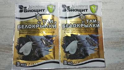 БиоЩит від тлі і білокрилки 3мл БІОінсектицид і акарицид (аверсектин С, 0,2%), Агромаксі