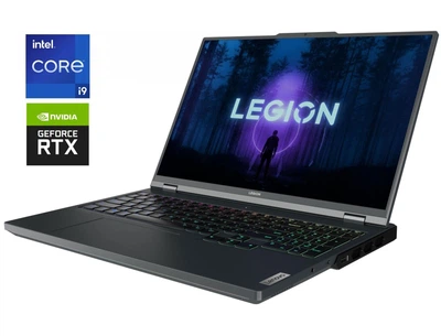 Игровой ноутбук Lenovo Legion Pro 7 16IRX8H / 16" (2560x1600) IPS / Intel Core i9-13900HX (24 (32) ядра по 3.9 - 5.4 GHz) / 32 GB DDR5 / 2000 GB SSD NVMe / nVidia GeForce RTX 4080, 12 GB GDDR6, 192-bit / WebCam б/у