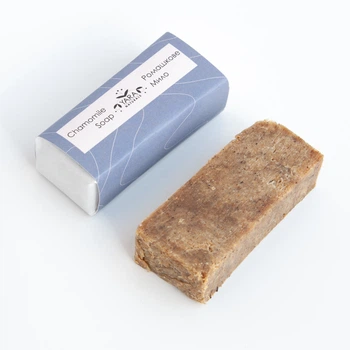 Натуральне мило скраб ручної роботи з Карпат YARA NATURALS - РОМАШКА з медом 50 г