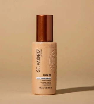Зволожуюча олія із шимером St.Moriz Advanced Glow Oil Body Illuminator, 100 мл