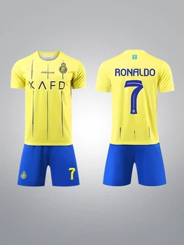 Форма футбольна дитяча Ronaldo (Роналдо) Al-Nasr "Аль-Наср" 2024, 22-125-130, жовта синя