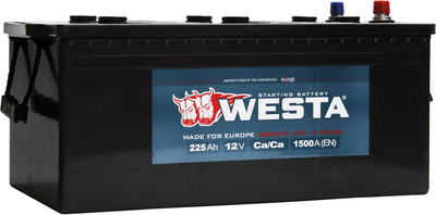 Автомобильный аккумулятор Westa 6CT-225 А (3) (WPR2254)
