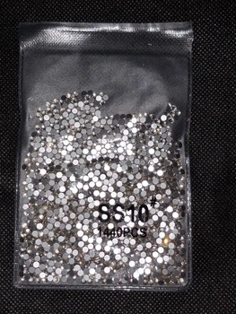 Стрази скляні DMC SS10 Crystal 1440 шт/уп холодна фіксація