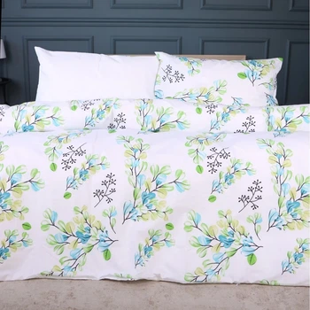 Комплект постільної білизни MirSon сімейний 2 x 143x210 см 17-0707 Spring Branches Ranforce Elite (2200010618846)