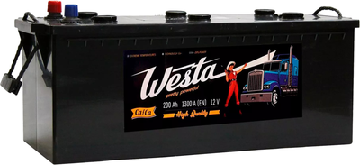 Автомобильный аккумулятор WESTA 6CT-200 А (3) Pretty Powerful