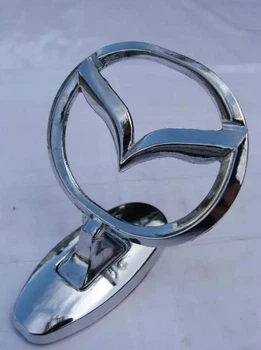 Эмблема прицел на капот LinkNexGen Mazda (Хром) (на скотче)