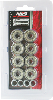 Łożyska Nils Extreme ABEC-7 Chrome 8 szt (5907695516203)
