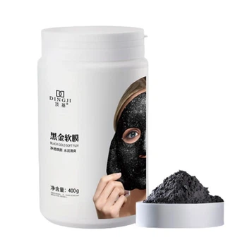 Маска для обличчя, очисна, Dingji Black Gold Soft Film, з бамбуковим вугіллям і золотом, 400 г