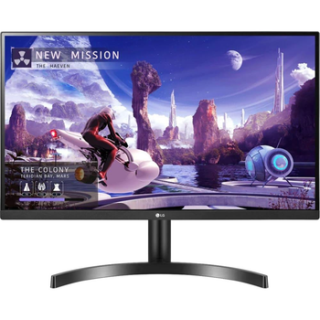 Монітор 27" LG 27QN600-B QHD IPS 75Hz (27QN600-B)