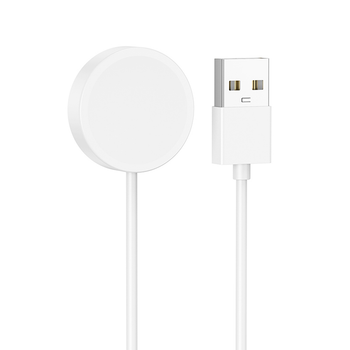 Бездротовий зарядний пристрій для смарт-годинника BOROFONE BD12 Smart sports watch charging cable White (6941991120626)