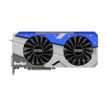 Відеокарта Palit GTX 1070 8Gb GameRock (NE51070T15P2-1041G) (GDDR5, 256 bit, PCI-E 3.0 x16) Б/в